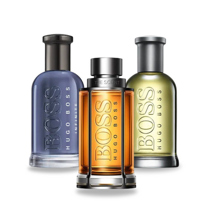 Paquete de 3 perfumes: BOSS THE SCENT, BOSS BOTTLED und BOSS BOTTLED INFINITE
